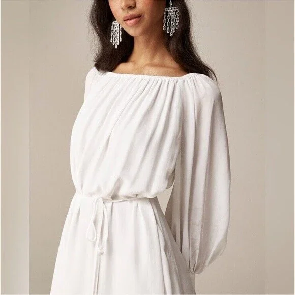 J Crew Collection sheer Long Sleeve maxi DressNWT Size S Small J Crew Collection sheer Long Sleeve maxi DressNWT Size S Small